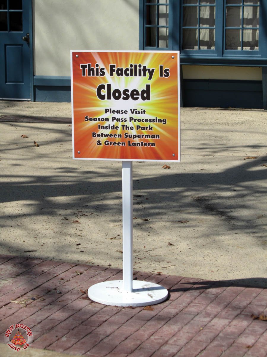 Front Gate Lockers At Six Flags Great Adventure